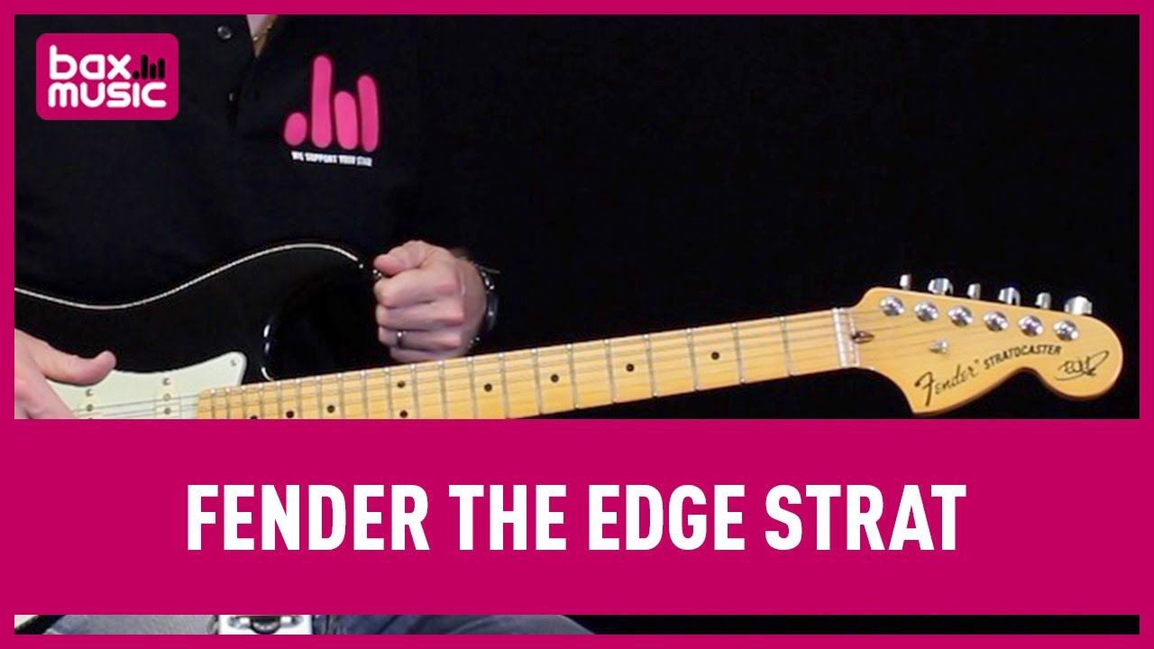 snelheid Fokken bloem Fender Artist The Edge Strat Review | Bax Music - YouTube