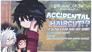 If Giyuu’s hair was CUT SHORT || KNY/DS || SaneGiyuu || Fanon skit