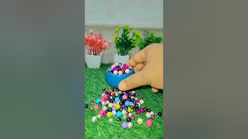 Satisfying Reverse Breads ASMR || Colouring Ball reverse Video #asmr #satisfying #reverse