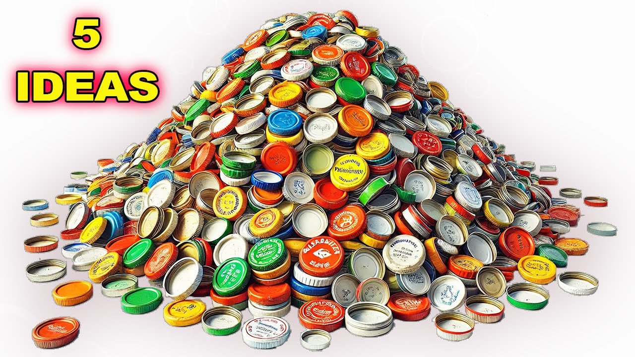 5 гениальных идей! Не выбрасывайте крышки от банок!