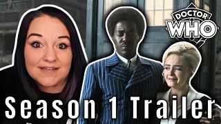 REACTION | DOCTOR WHO | Season 1 Disney Trailer