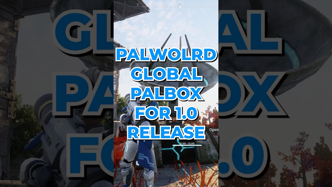 The global palbox in Palworld!