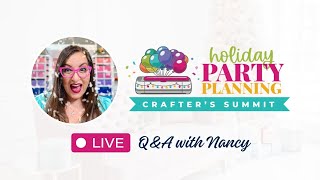 Q&amp;A with Nancy | Holiday Party Planning Craft Summit