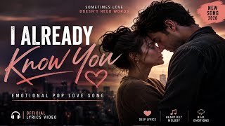 I Already Know You | Emotional Pop Love Song 2026 | Deep Romantic Ballad
