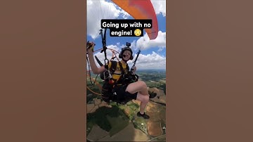 Mid-day thermal flying? Yes please! #paramotor #ultralight #glider #aviation