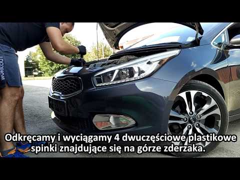 KIA CEE’D JD naprawa świateł do jazdy dziennej LED DRL / wymiana przetwornicy LED