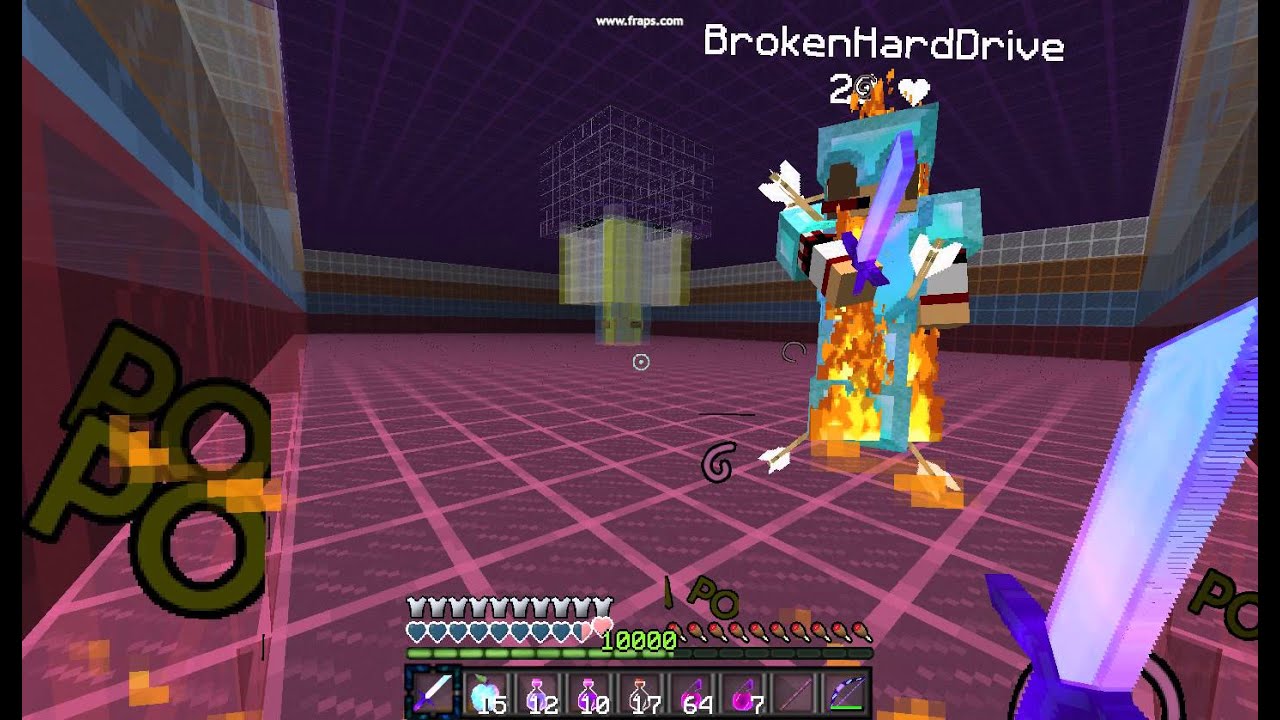 BrokenHardDrive Kill Aura [Hitting While Potting]