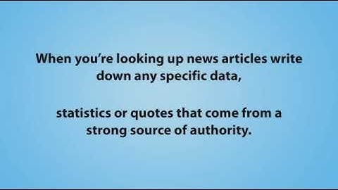 Module 2 - subject research and finding keywords