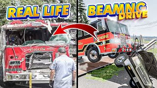 Realistic Car Crashes | Real Life on [BeamNG.Drive] #28