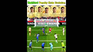 Rashford Penalty Kicks Evolution In Every Fifa From Fifa 17 To Fc 26