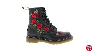 Marco Polo Dwang dennenboom Dr. Martens 1460 Vonda Floral | Womens Leather Lace Up Boot | Rogan's Shoes