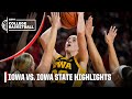 35 pts for caitlin clark  iowa hawkeyes vs iowa state cyclones  full game highlights