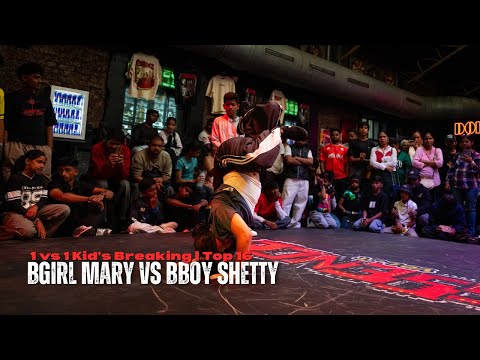 Bgirl Mary vs Bboy Shetty | Top 16 | 1vs1 kids Breaking | The Essence Vol-7 I SkyBoy TV