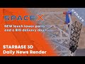 SpaceX New launch tower parts and a Big Delivery Day! Boca Chica July 12 2021