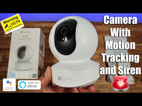 EZVIZ TY1 | Smart Camera with Motion Tracking and Siren Unboxing and Setup
