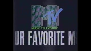 Your Favorite Music INXS Sinead O’Connor The Fresh Prince promo on MTV 120 Minutes (1988.07.17)