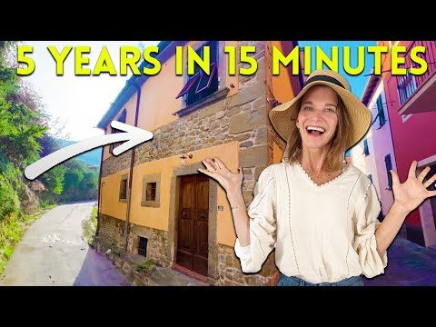 My Little Italian House Complete Renovation - 5 Years in 15 Minutes (lots of timelapse)