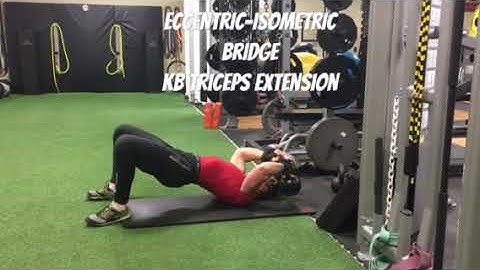 Eccentric-Isometric Triceps Extension