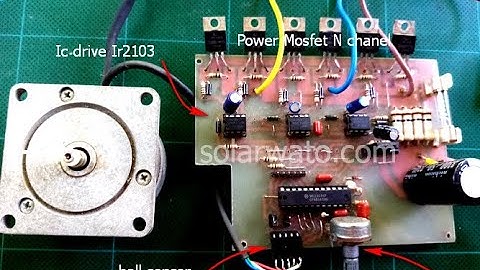 #SimpleBldc_ motor_ control​ #ทำบอร์ดควบคุมมอเตอร์บัสเลสแบบง่ายๆ