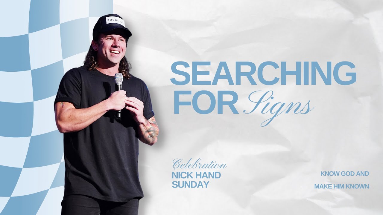 Nick Hand SEARCHING FOR SIGNS | Nick Hand - YouTube