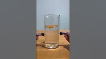 WATER TORNADO WITH BATTERIES | REAL OR FAKE? ##diyprojects #science #experiment