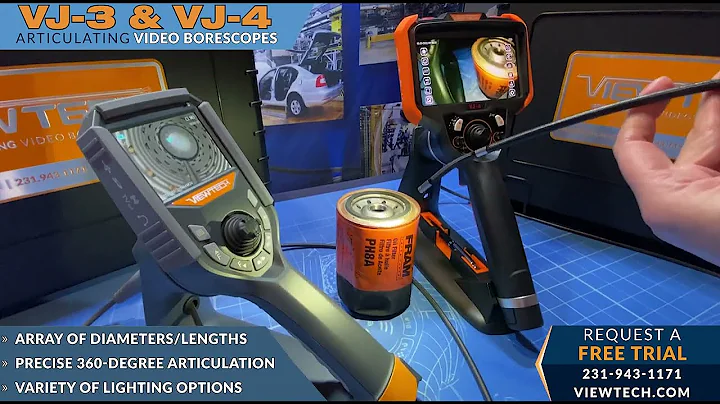 VJ-3 & VJ-4 Video Borescopes - ViewTech Borescopes Demo Opportunity - Borescopes For Sale & Rent