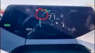 2023 Toyota Prius Prime: Regenerative Charging Meter