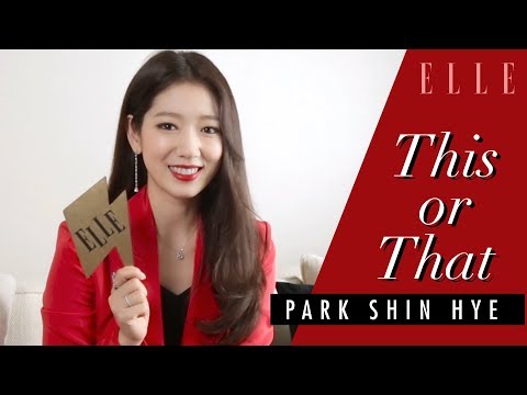 朴信惠 Park Shin Hye 박신혜 | 聖誕二選一！女神會選什麼？ | ELLE HK This or That