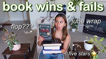 best & worst books I read in June ⭐️📚 reading wrap-up
