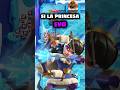 LA PRINCESA EVOLUCIONADA EN CLASH ROYALE #clashroyale #supercell  #shorts
