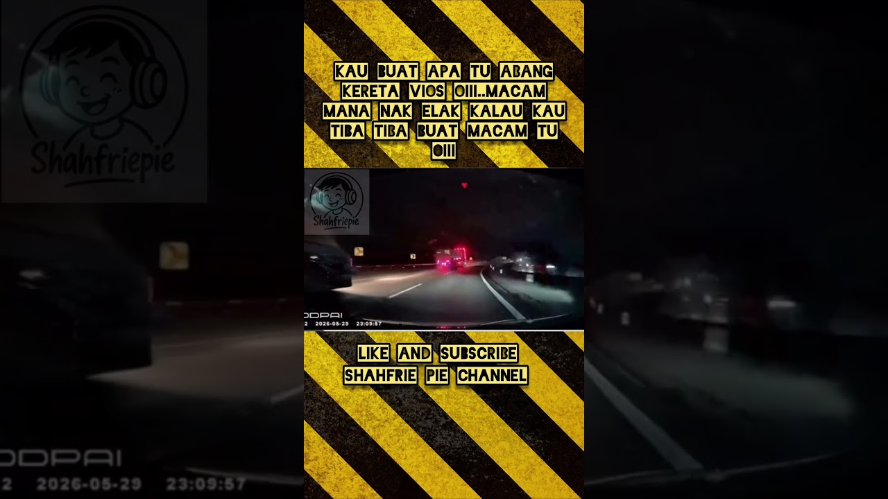 Vios Buat Hal Last Minit! Mana Sempat Nak Elak! #trending #trendingshorts #shorts #shortvideo