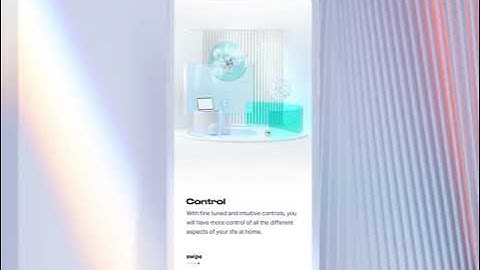 Design Inspiration: Smart Home Mobile Application Onboarding