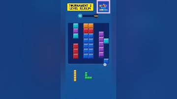 Block blast game level 32,33,34 tournament 2 #blockblast #tetris #puzzle #targetcollection #gaming
