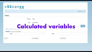 Voozanoo 4 Framecast: Calculated variable creation