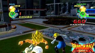 Dragon Ball Z: Ultimate Tenkaichi: Ssj Gogeta & Gotenks vs Android 18 & Cell jr