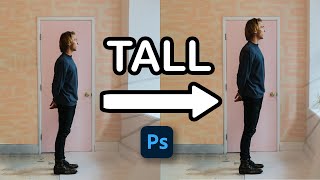 How to make yourself TALL | photoshop Tutorials screenshot 4