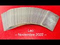 Leo ♌️ Lectura de Tarot | Noviembre 2022