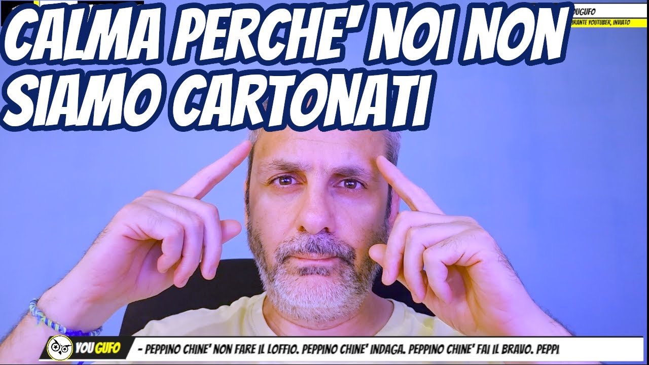 CALMA, ANCHE PERCHE' GLI ALTRI NON E' CHE STIANO TANTO MEGLIO DI NOI