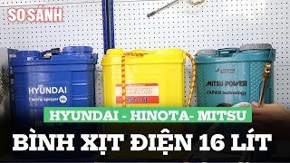 [Top] bình xịt điện 16 lít tốt nhất Ắc quy khô - Pin lithium siêu nhẹ chính hãng