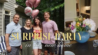 VLOG: surprise party in our new North Carolina home!