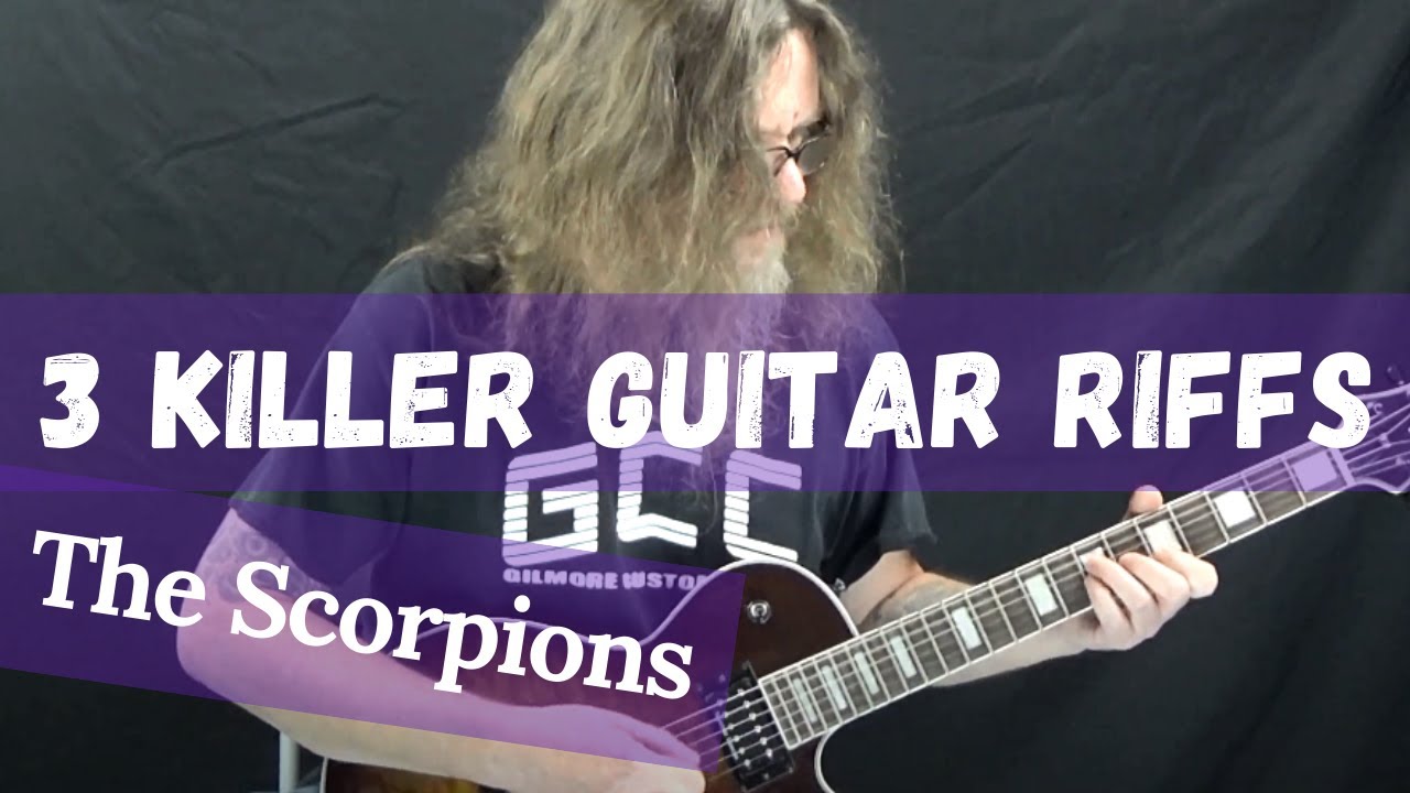 Learn 3 Killer Guitar Riffs By The Scorpions (Big City Nights/The
