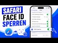 Safari Face ID sperren – Zugriff mit Face ID schützen