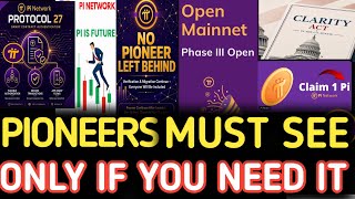 Pi Is Going To Make People Rich, Pi Coin To 500 Or 1000, Pi Network News Clarity Act