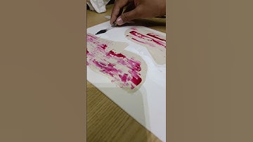 🤯 This Painting Process Will Blow Your Mind #kukuaura #modernart #art #viralshort #trendingshort 