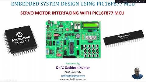 Servo Motor Interfacing with PIC16F877 Microcontroller