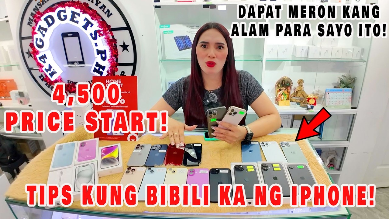 TIPS KUNG BIBILI KA NG IPHONE DAPAT MERON KANG ALAM PARA SAYO ITO!