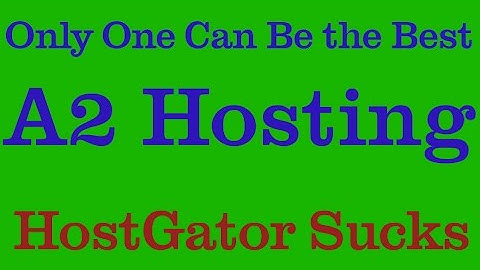 Best Web Hosting Service in the UK, USA, Canada, Australia |  A2 Hosting is the Best