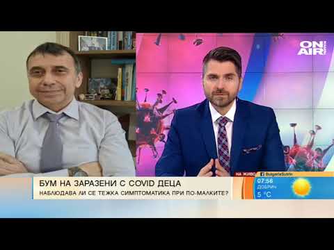 България сутрин: Педиатър: Децата без симптоми не пренасят коронавирус, родителите ги заразяват
