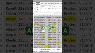 8 Excel Shortcuts That Save HOURS ⚡ #excel #shorts