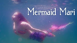 Mermaid Mari explores the ocean